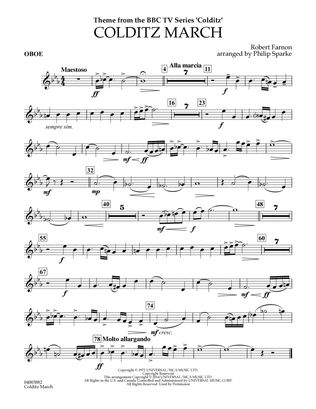 Colditz March (arr. Philip Sparke) - Oboe