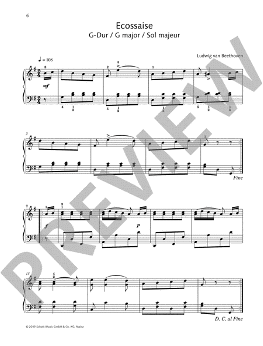 Best of Beethoven Best of Beethoven Piano Solo scores gallery preview page 4