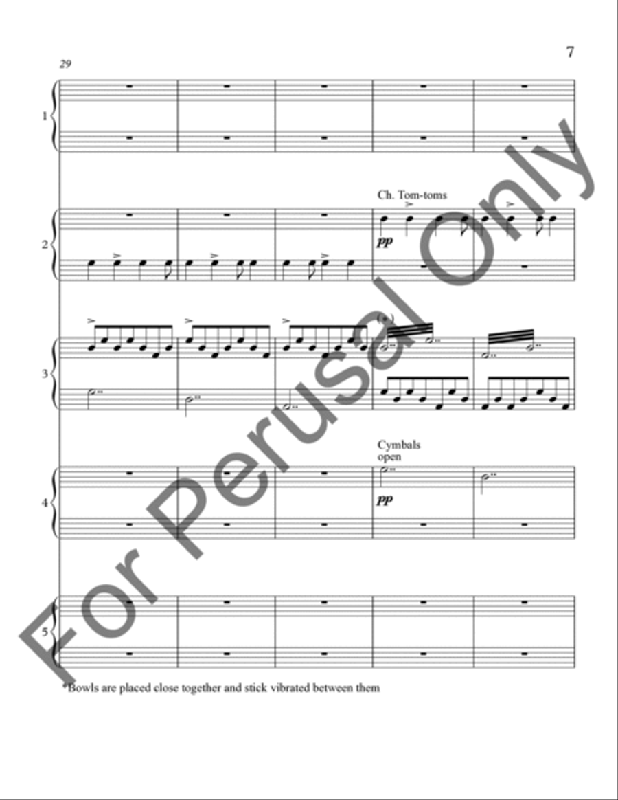 Pulse Pulse Drums scores gallery preview page 8