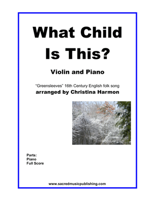 What Child Is This - Piano and Organ