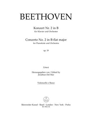 Concerto for Pianoforte and Orchestra Nr. 2 B-flat major op. 19
