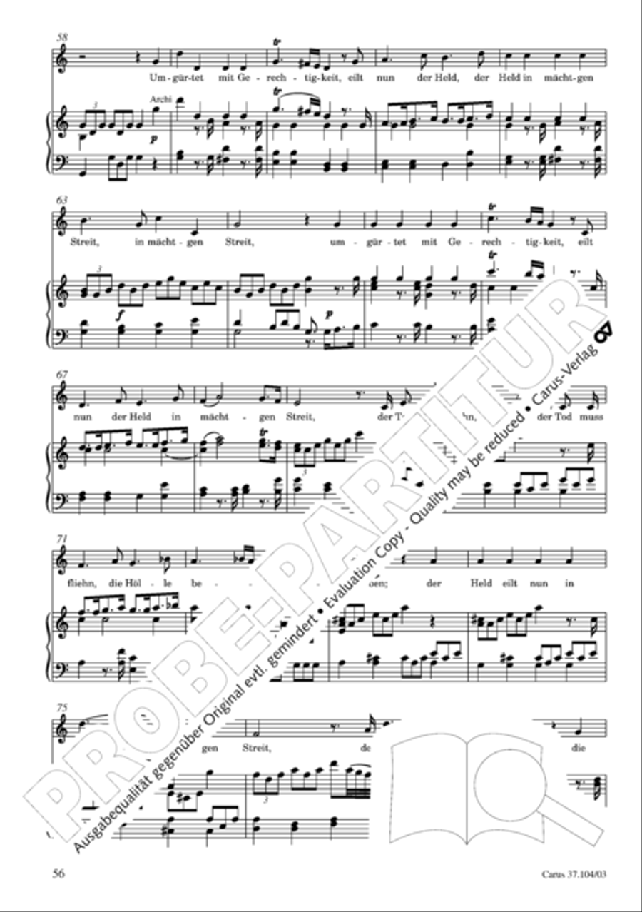 Ein Lammlein geht und tragt die Schuld 4-Part scores gallery preview page 57
