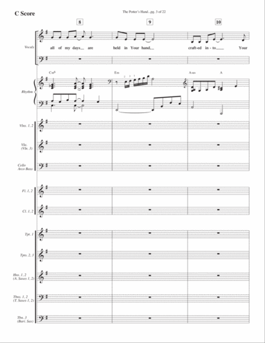 The Potter's Hand Voice scores gallery preview page 3