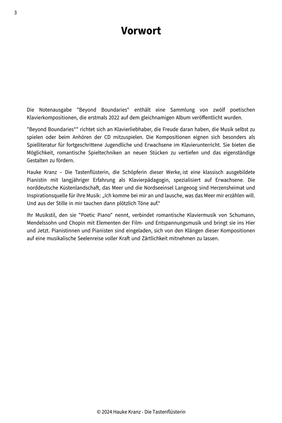 Beyond Boundaries Piano Solo scores gallery preview page 4