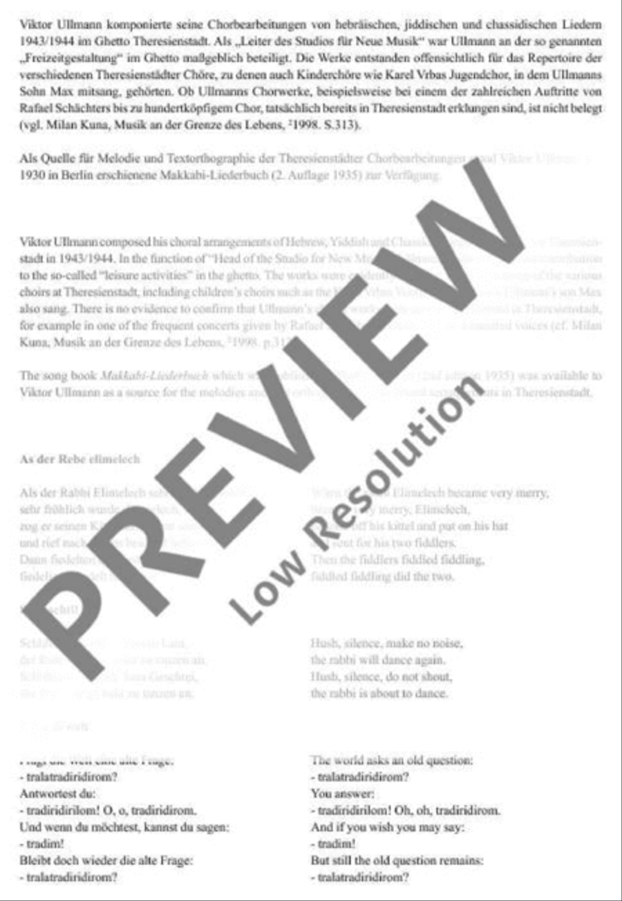 Three Yiddish pieces for male choir TTBB scores gallery preview page 3