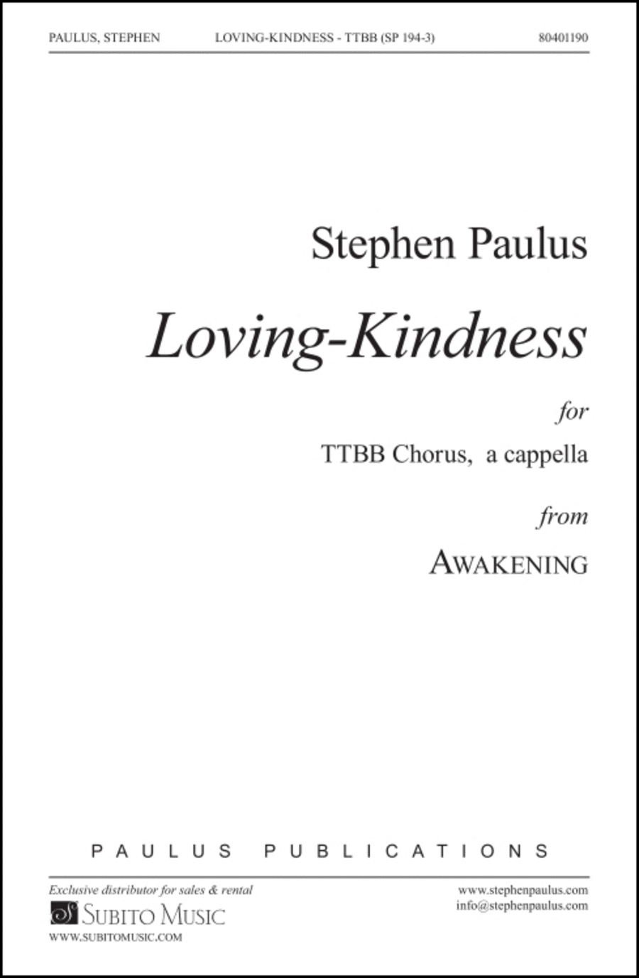 Loving-Kindness (from Awakening)