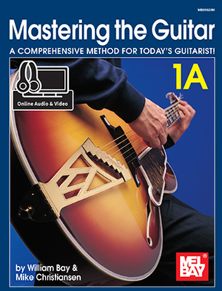 Book cover for Mastering the Guitar 1A - Spiral