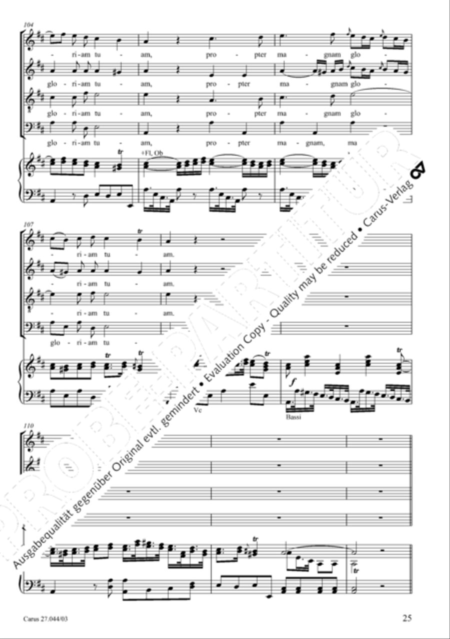 Messa per il Santissimo Natale 4-Part scores gallery preview page 26