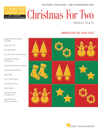 Book cover for Christmas for Two – Medley Duets