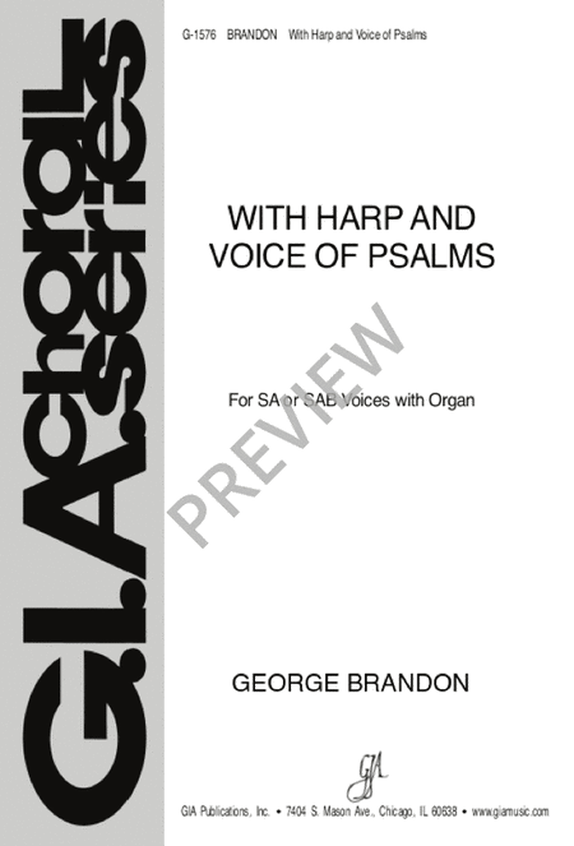 With Harp and Voice of Psalms