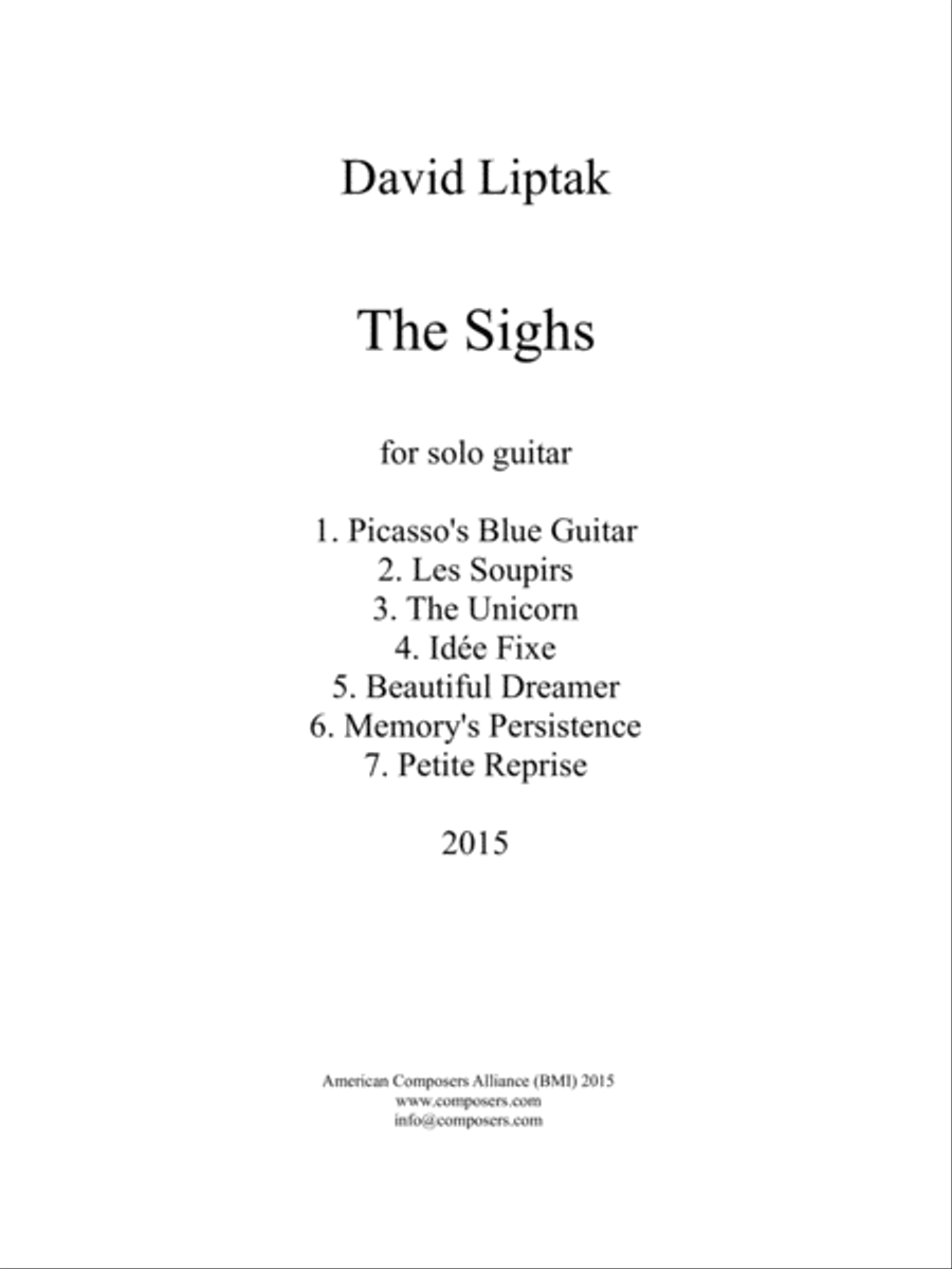 [Liptak] The Sighs Guitar Solo scores gallery preview page 3