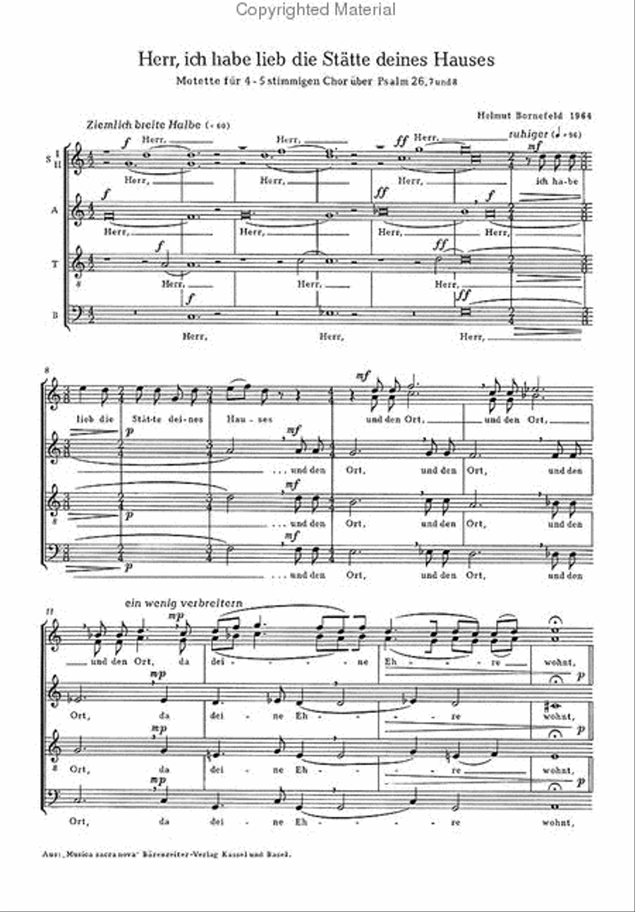 Chorgesange zum gottesdienstlichen Gebrauch (Chorheft 9, Wurtt.) Choir scores gallery preview page 2