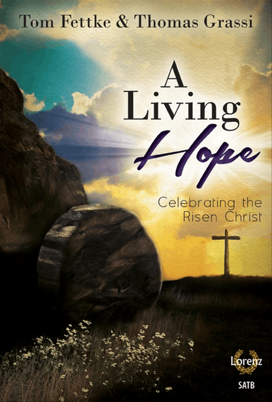 A Living Hope 4-Part scores gallery preview page 1