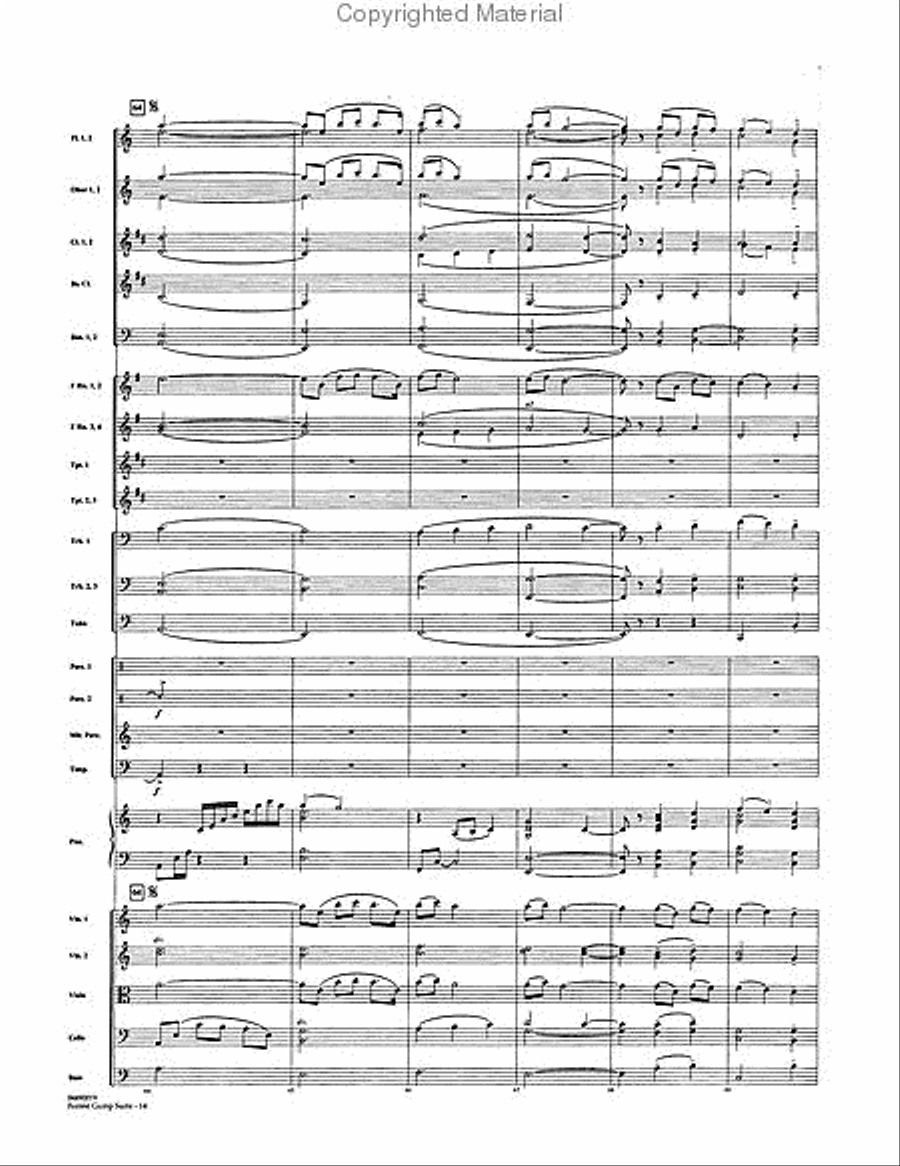 Forrest Gump Suite Full Orchestra scores gallery preview page 3