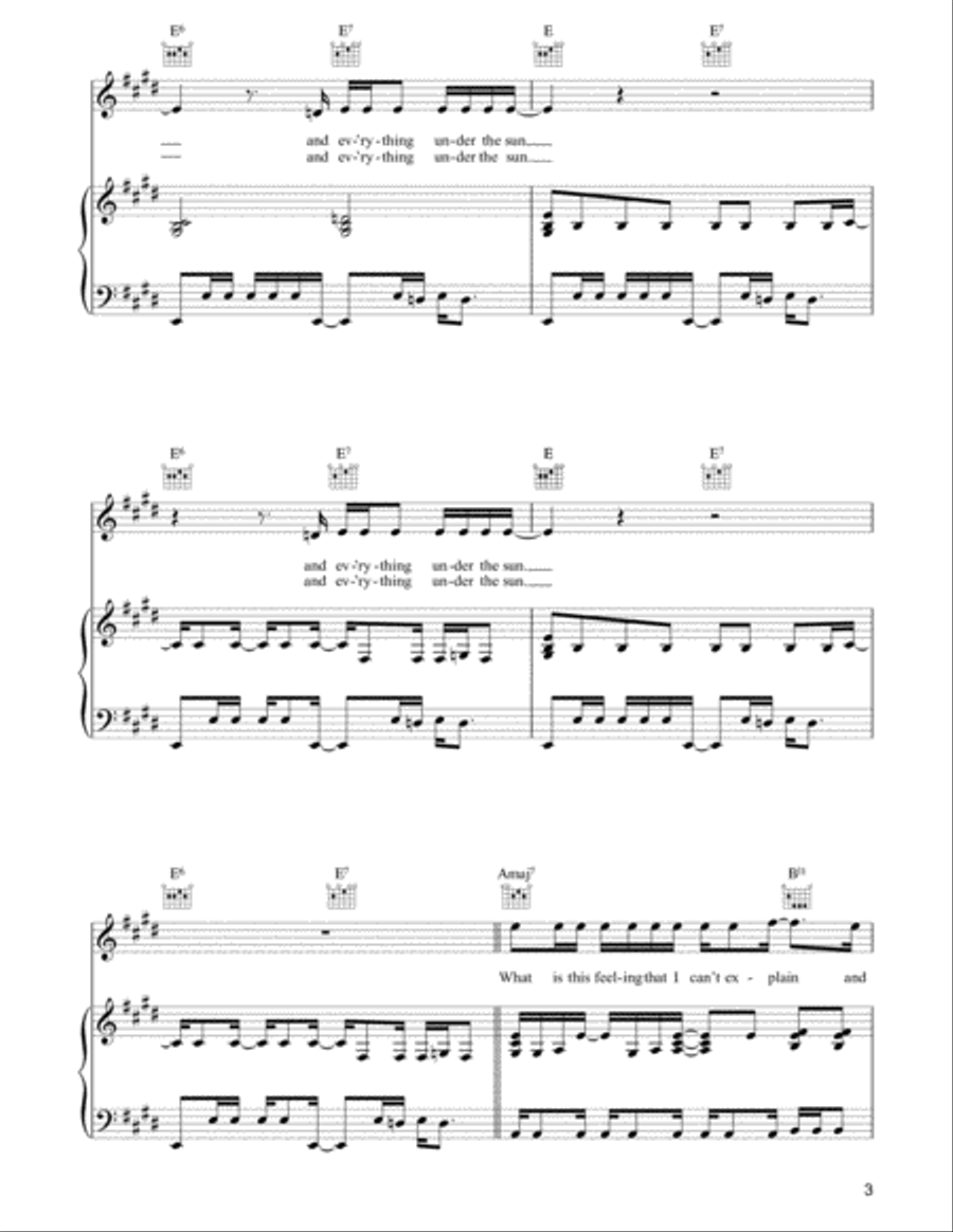 The World Turned Upside Down by Coldplay Piano, Vocal, Guitar