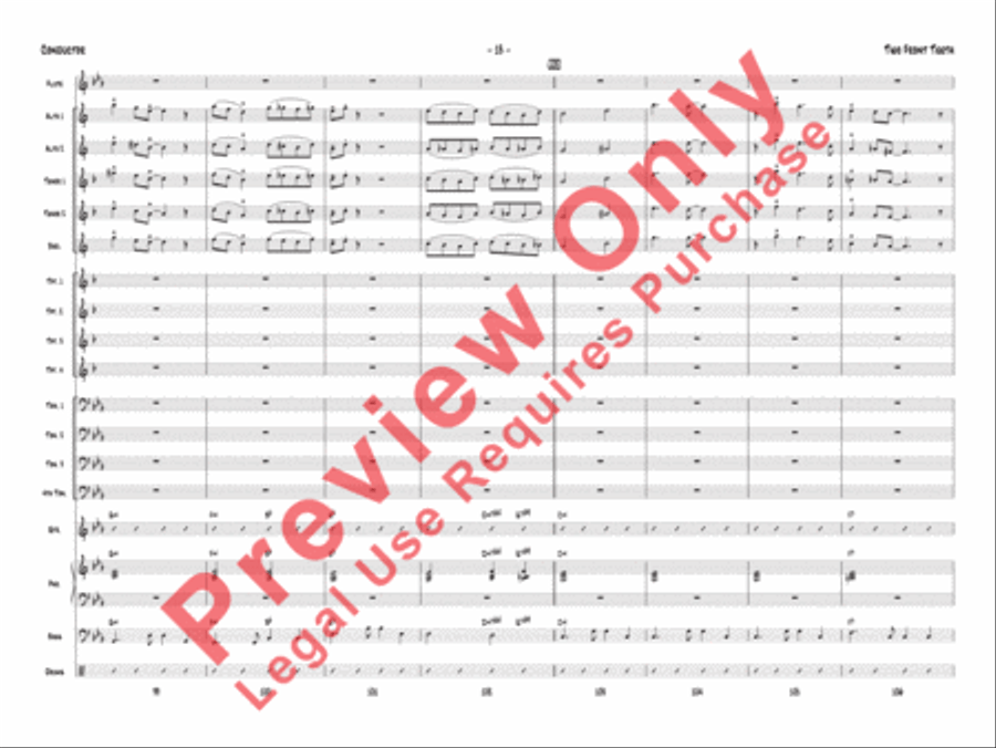 Two Front Teeth Two Front Teeth Jazz Ensemble scores gallery preview page 36