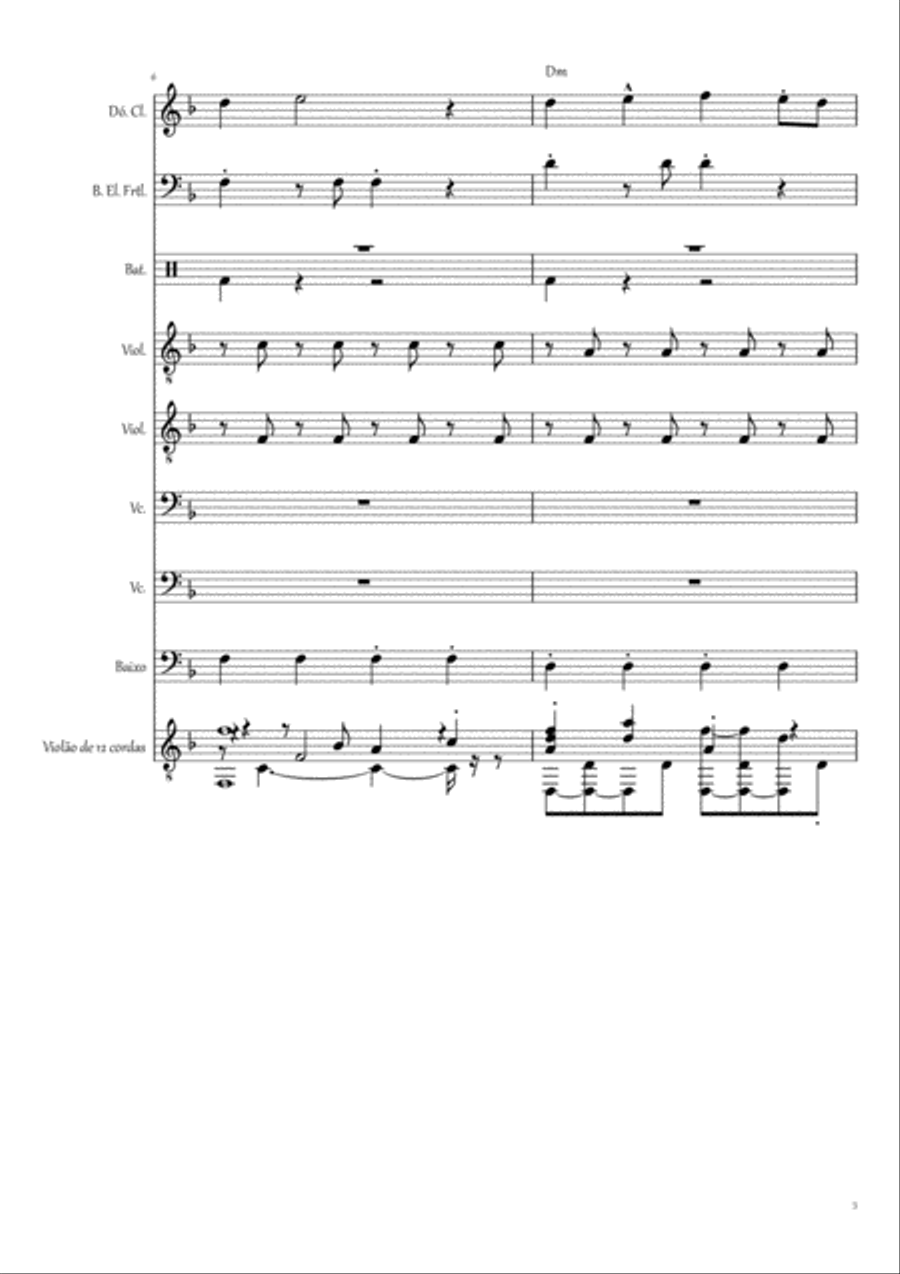 As Fases da Lua Moon phases Concert Band scores gallery preview page 3