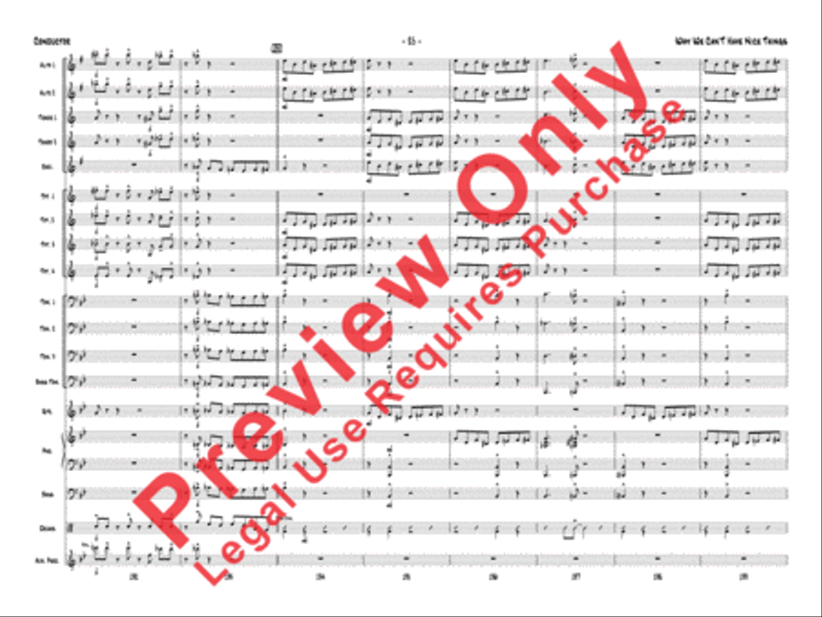 Why We Can't Have Nice Things Jazz Ensemble scores gallery preview page 26