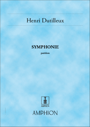 Book cover for Symphonie N 1 Poche