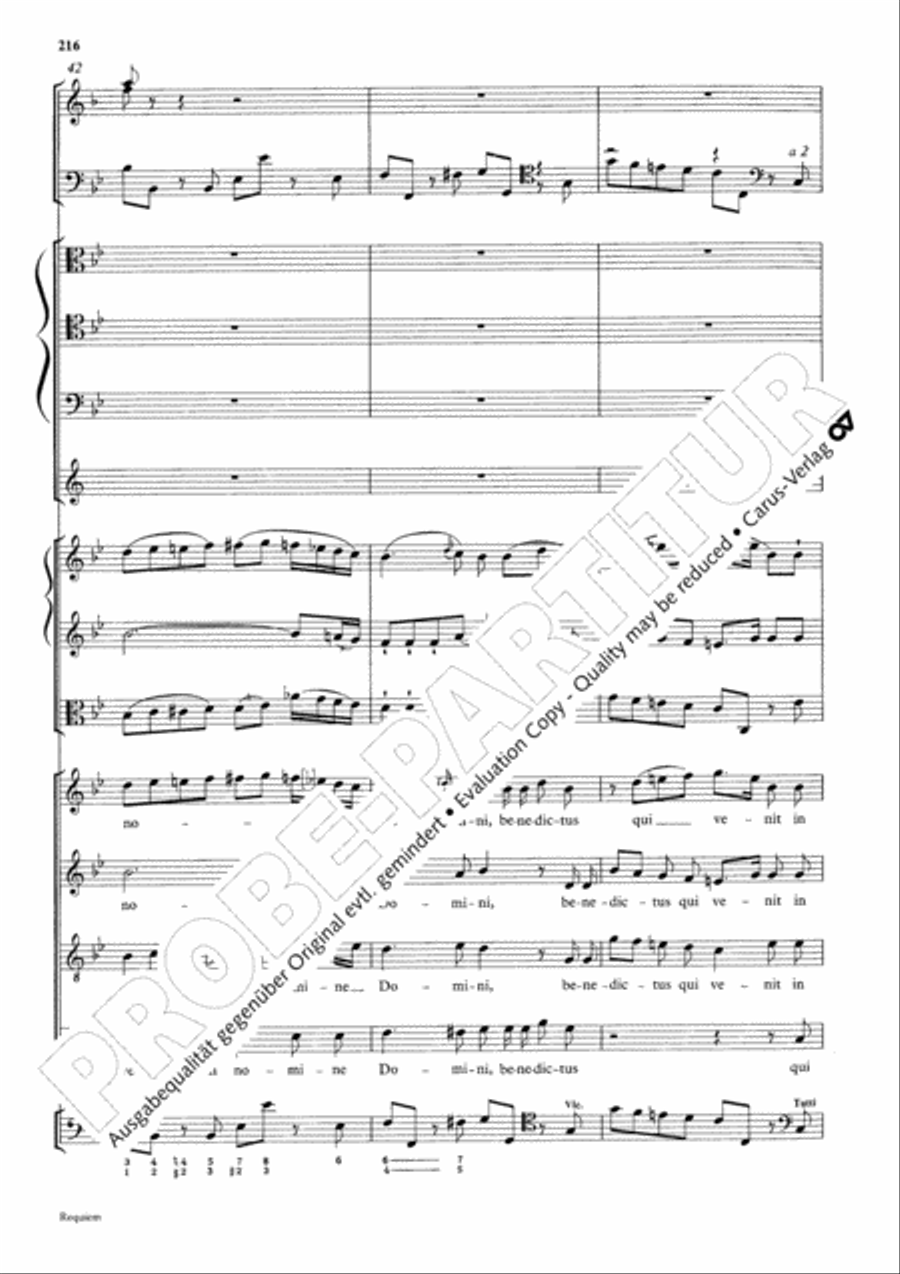 Requiem Requiem 4-Part scores gallery preview page 223