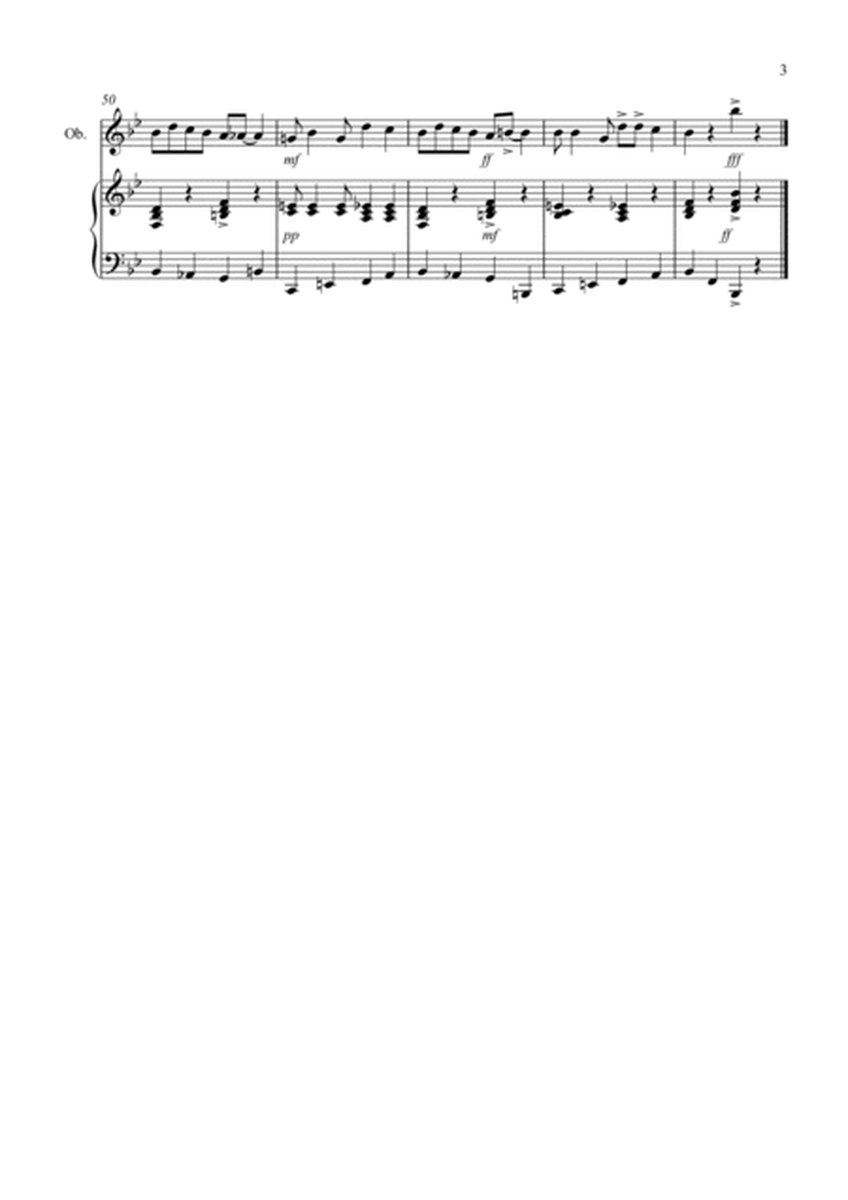 Burnie's Ragtime for Oboe and Piano image number null