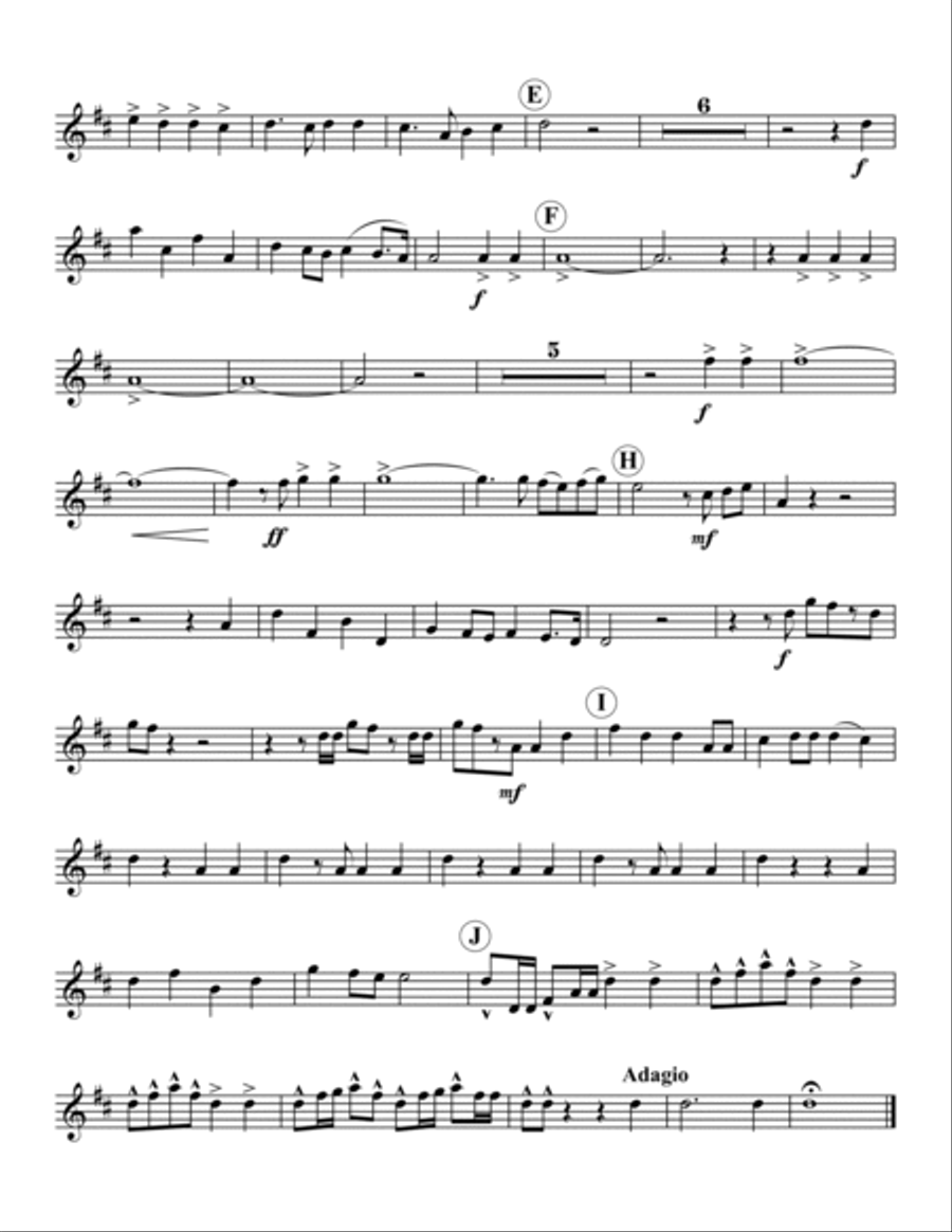 Hallelujah Chorus Hallelujah Chorus Brass Quintet scores gallery preview page 5