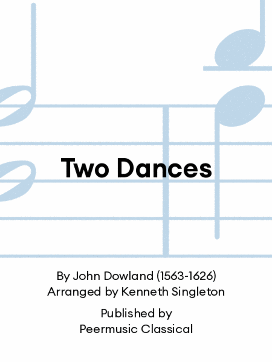 Two Dances Chamber Music scores gallery preview page 1