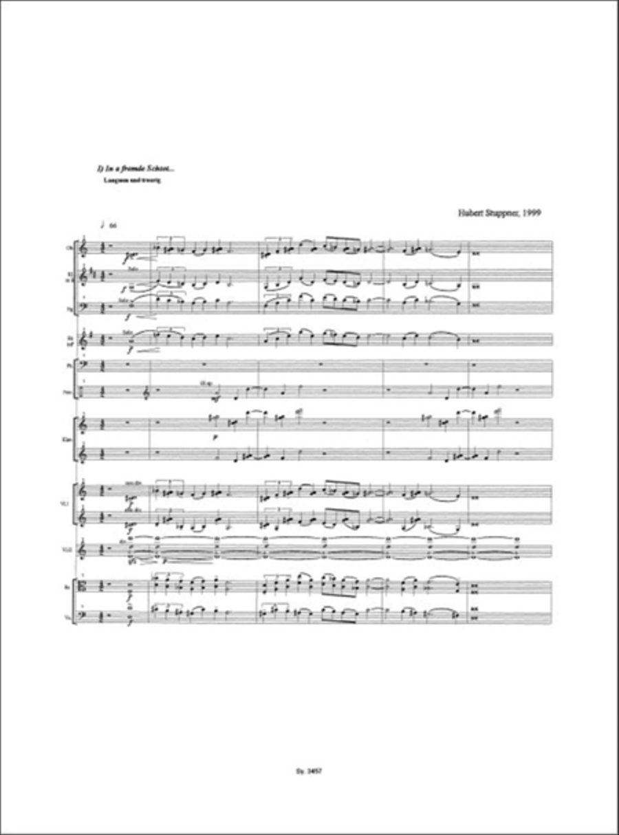 Klezmer Taenze Fuer Orchester Orchestra scores gallery preview page 2