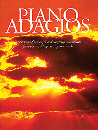 Book cover for Piano Adagios