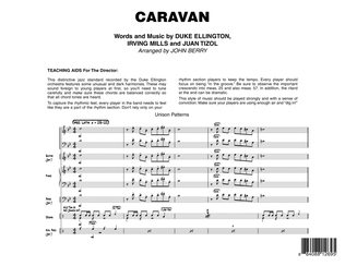 Book cover for Caravan - Full Score