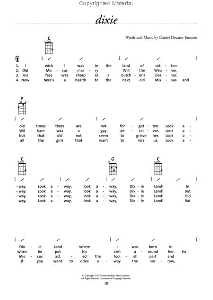 Ukulele All-Time Favorites Ukulele scores gallery preview page 4