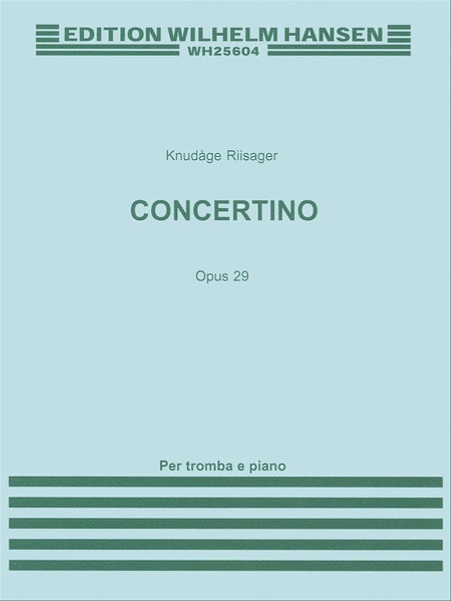 Concertino for Trumpet and Piano Op. 29