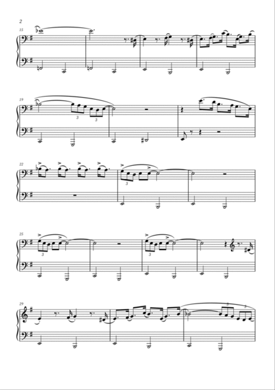 The Pink Panther Easy Piano scores gallery preview page 2
