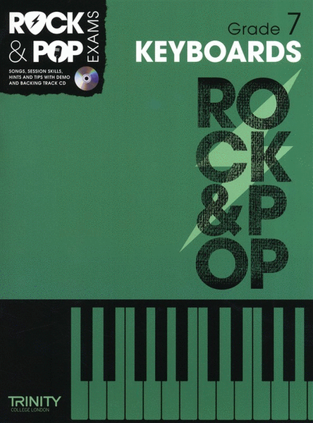 Rock & Pop Exams Keyboards Grade 7 Book/CD