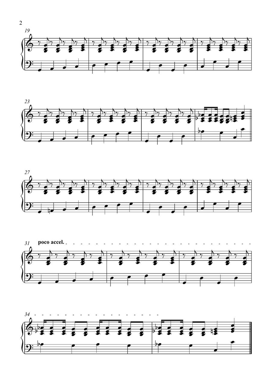 Junior Popcorn Junior Popcorn Piano scores gallery preview page 4
