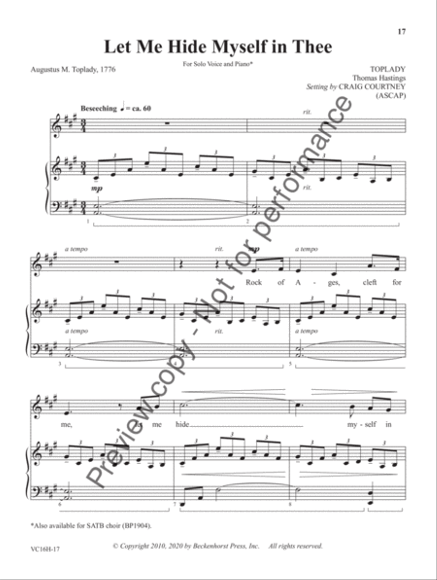 Songs for the Journey - High Voice High Voice scores gallery preview page 7