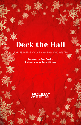 Deck the Hall (Orchestral Accompaniment)