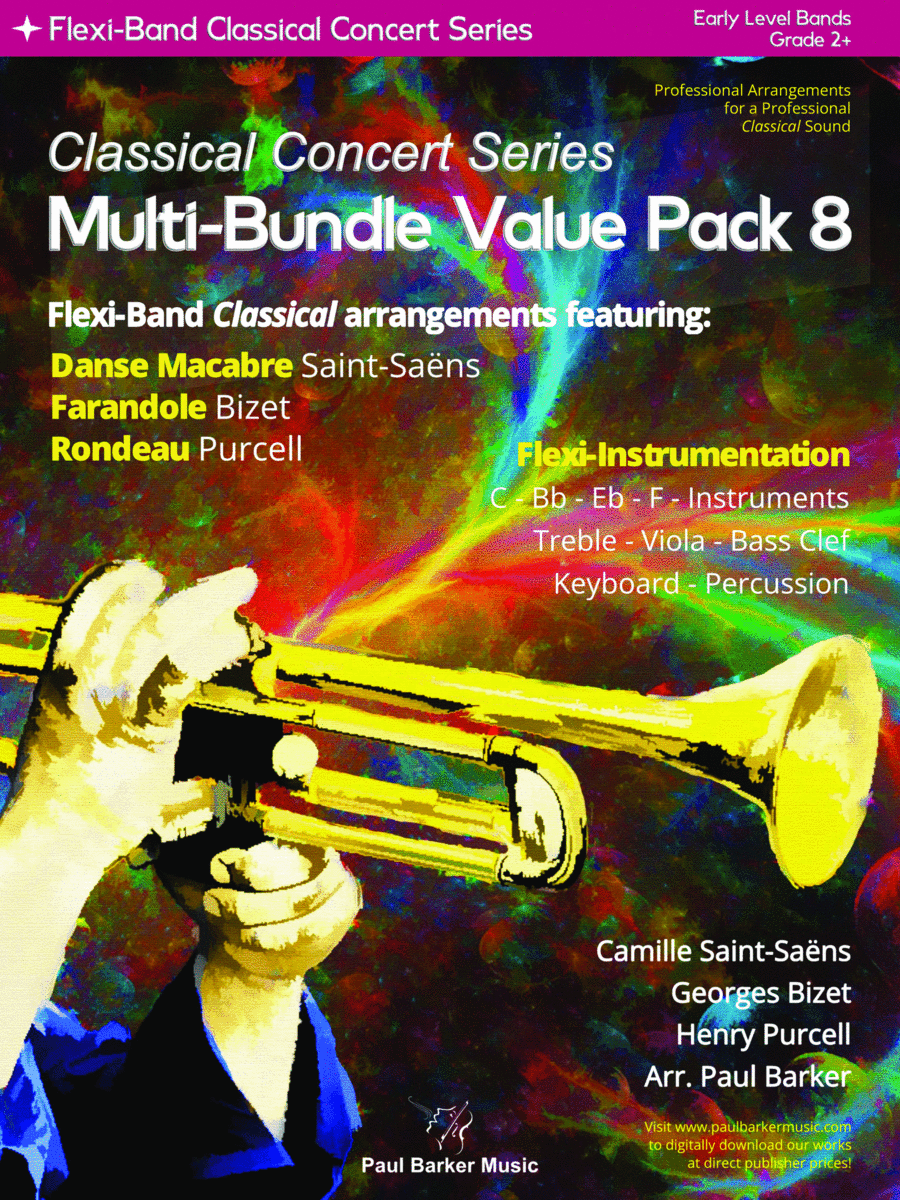 Classical Concert Series Multi-Bundle Pack 8 (Flexible Instrumentation) image number null