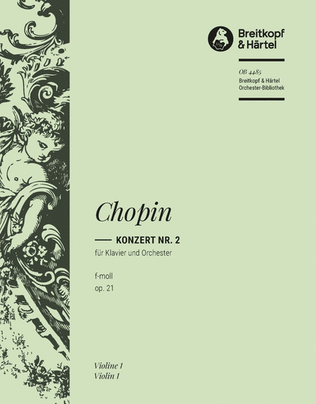 Book cover for Piano Concerto No. 2 in F minor Op. 21