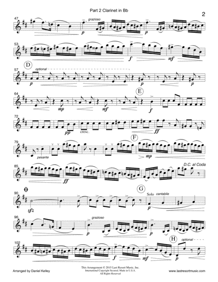 Overture from The Nutcracker for Woodwind Trio (Flute or Oboe, Clarinet, Bassoon) Set of 3 Parts