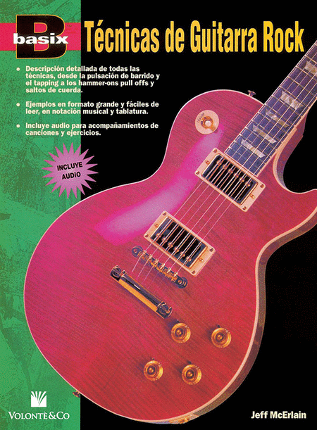 Basix -- Technicas de Guitarra Rock (Spanish Language Edition)