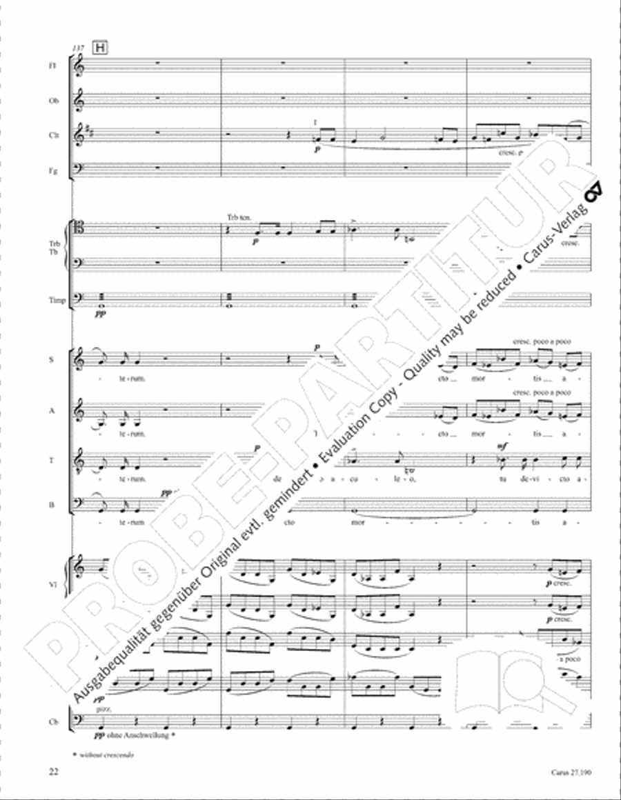 Te Deum 4-Part scores gallery preview page 29
