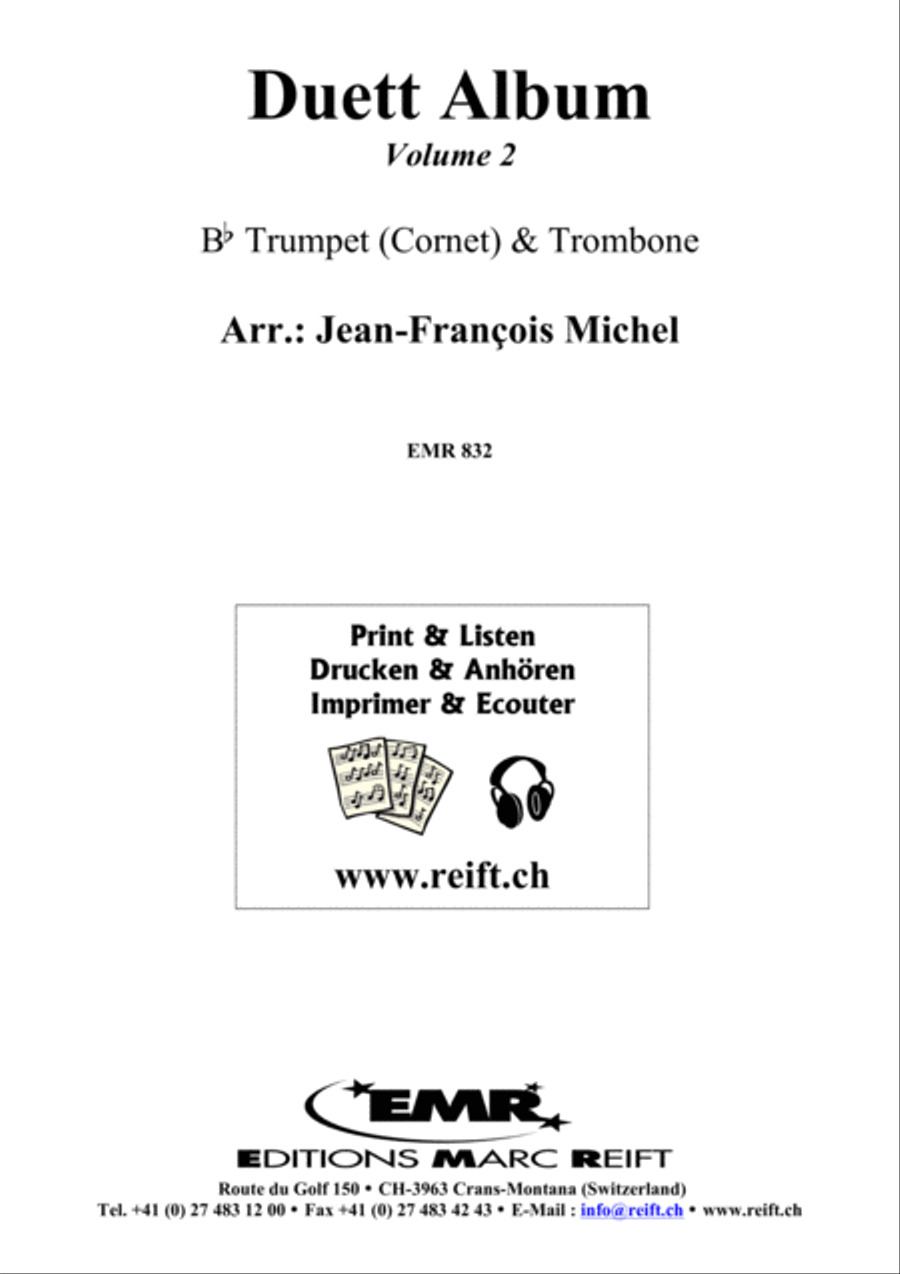 Duet Album Vol. 2 Brass Ensemble scores gallery preview page 2