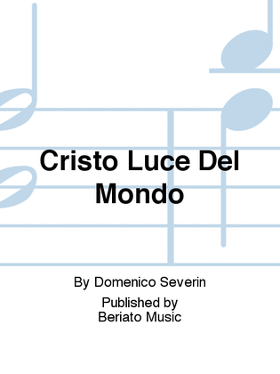 Book cover for Cristo Luce Del Mondo