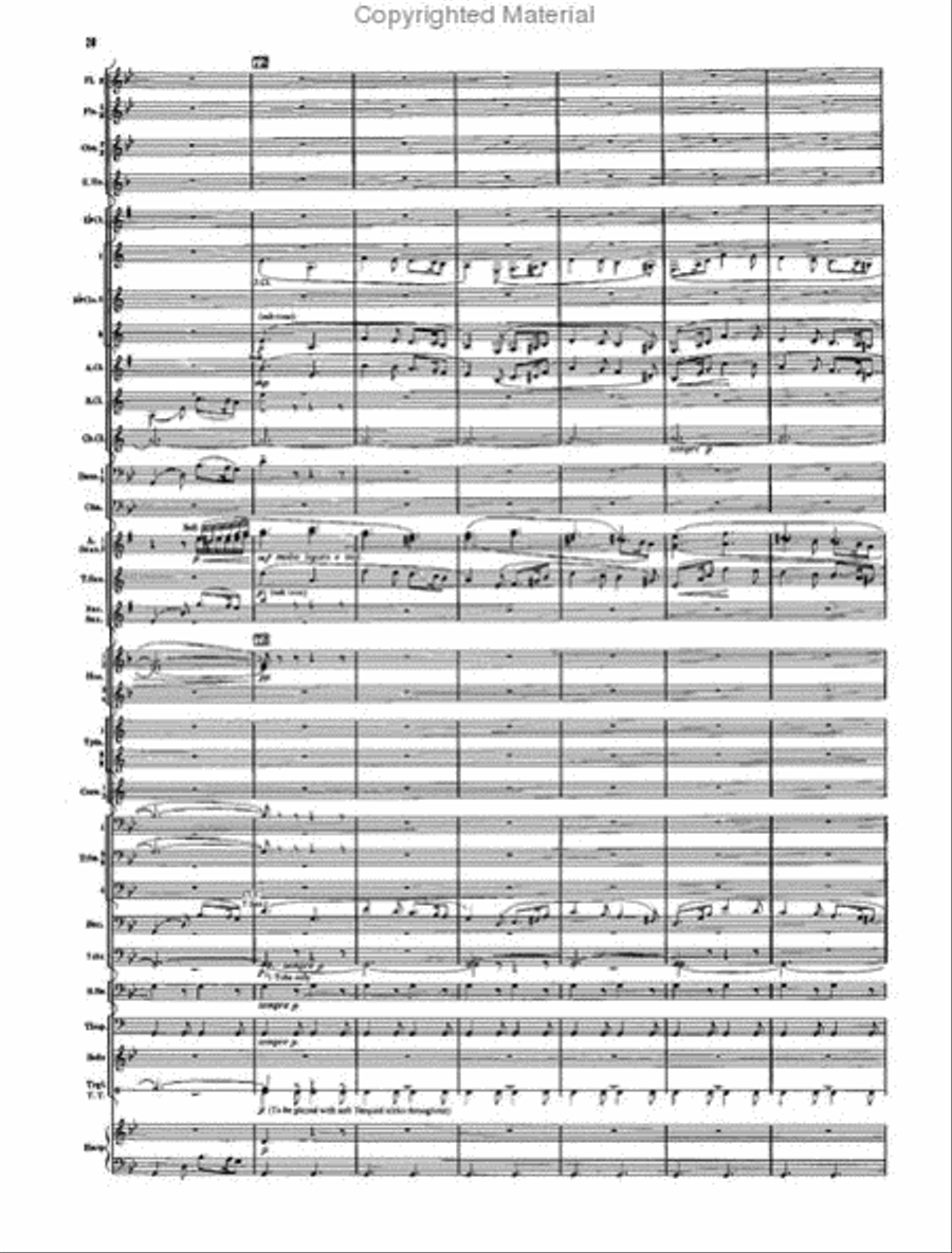 Armenian Dances, Part II Concert Band scores gallery preview page 26