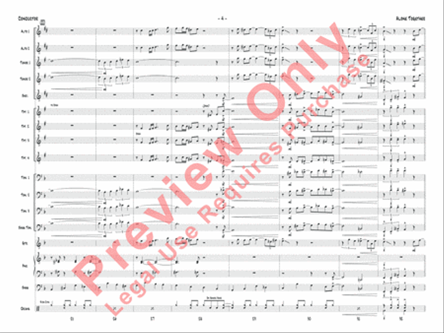 Alone Together Alone Together Jazz Ensemble scores gallery preview page 7
