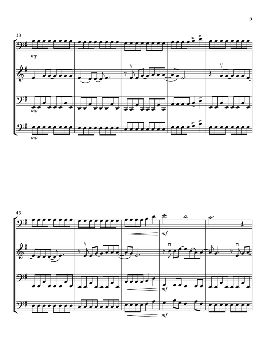 Heartbreaker Cello scores gallery preview page 5
