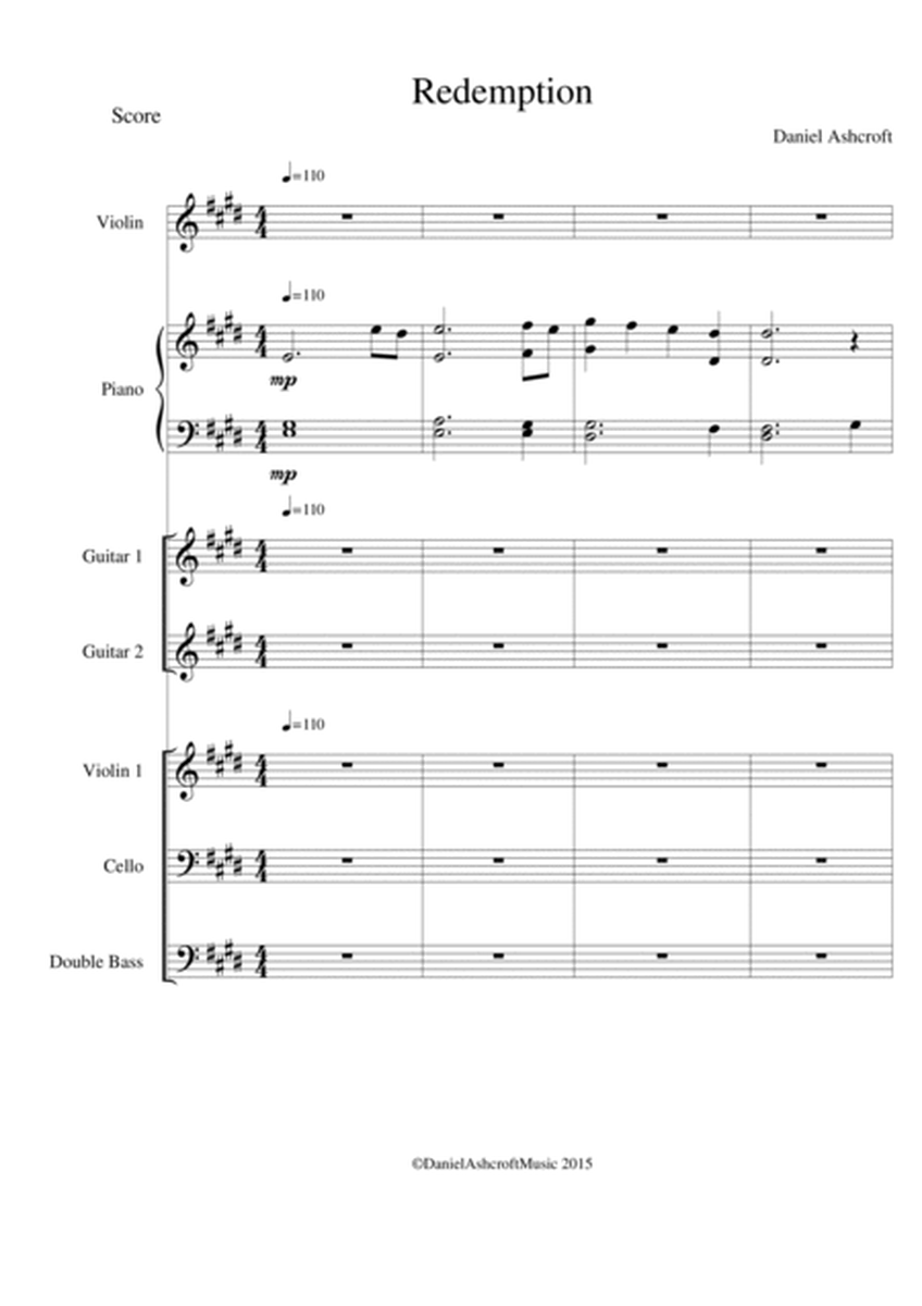 Redemption - Score and Parts image number null