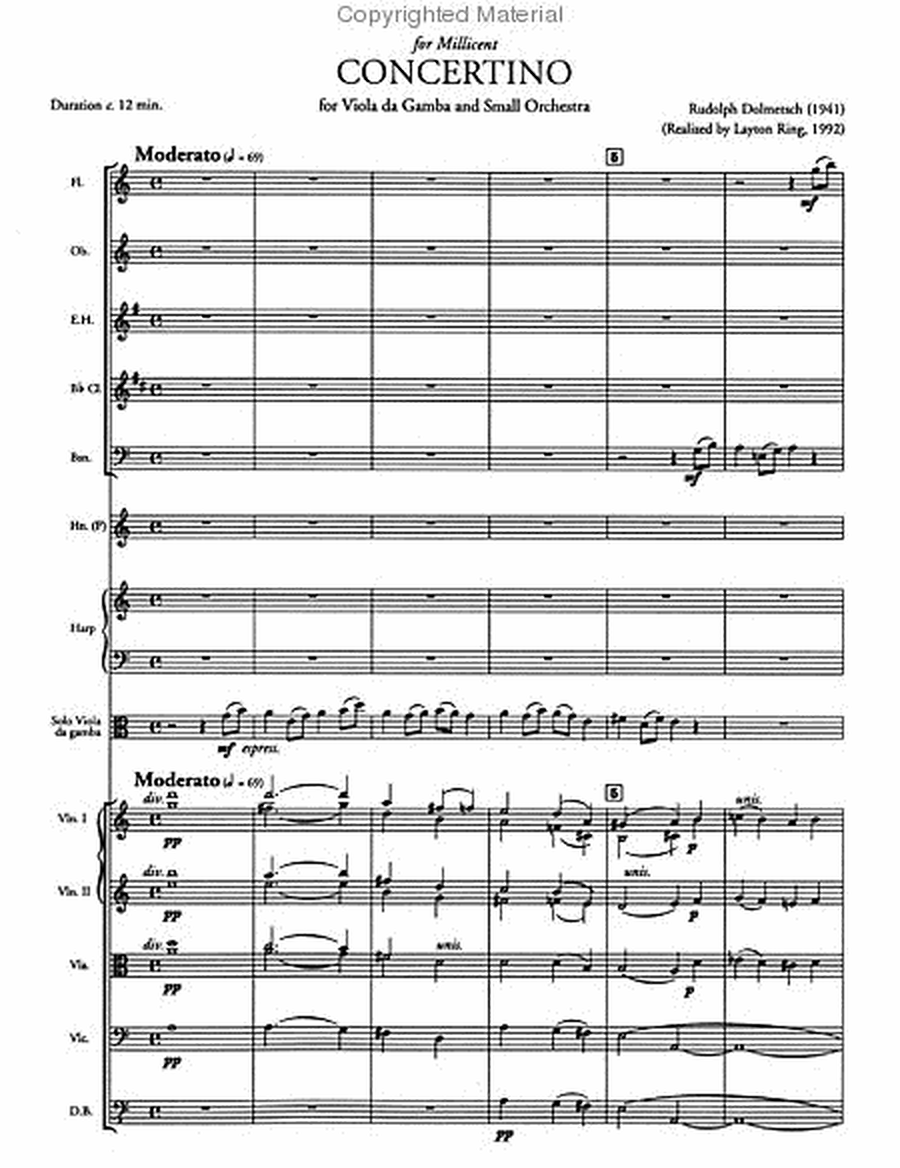 Concertino (score)