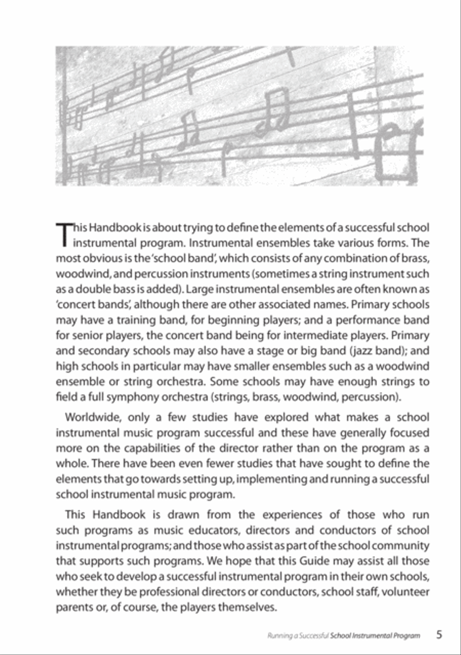 Running a Successful School Instrumental Program: The Ultimate Guide for School Bands and Other Ense Full Orchestra scores gallery preview page 3